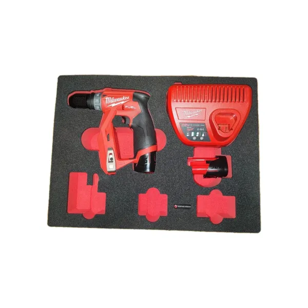 Schaumeinlage für Milwaukee Akku FDDX Für HD Box1